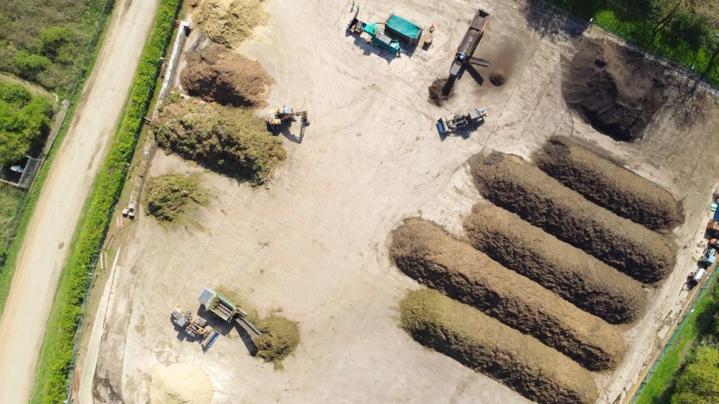 Equigrow Organic Green Compost Site